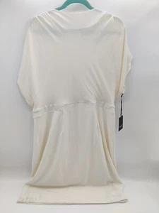 Simply Vera Vera Wang, Short Sleeve lined Dress size XXL Off White NWT DEFECT - Picture 1 of 23