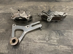 PERFORMANCE MACHINE Harley Davidson '03 Dyna Low Rider Front Rear Brake Calipers - Picture 1 of 20