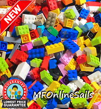**NEW** 50 LEGO Basic Bricks 2x2 2x3 2x4 -Random bulk lot mixed basic colors