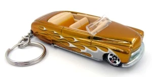'49 Merc Gold 1949 Mercury Convertible Key Chain Ring Fob Keychain - Picture 1 of 1