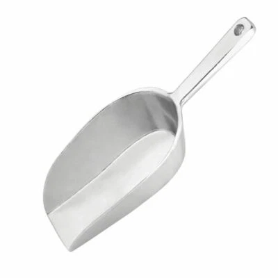 Cuchara de aluminio Vogue 130 ml 180 mm control de porciones cocina buffet catering