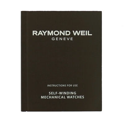 RAYMOND WEIL AUTHENTIC INSTRUCTIONS FOR USE SELF-WINDING MECHANICAL WATCHES - Image 1 of 2