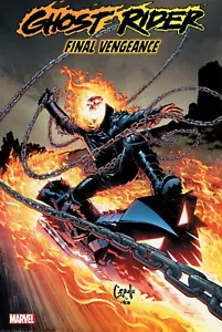 "Poster piegato Ghost Rider Final Vengeance #1 di Greg Capullo 24"x 36" - Foto 1 di 2