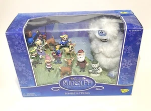 Juego de figuras Memory Lane 2002 Rudolph el reno nariz roja abejorro y amigos - Imagen 1 de 7