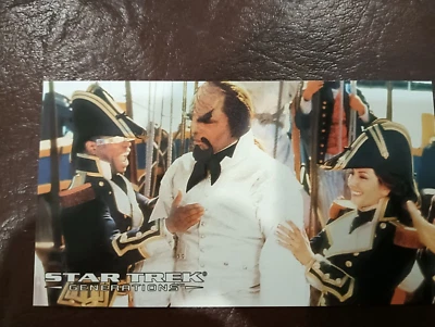 Star Trek Generations rare New Zealand S1 promo prototype card variant - Image 1 of 2