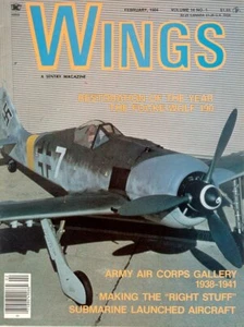 WINGS V14 N1 WW2 GERMANY LUFTWAFFE FOCKE WULF Fw190 / MAKING "THE RIGHT STUFF" - Picture 1 of 1