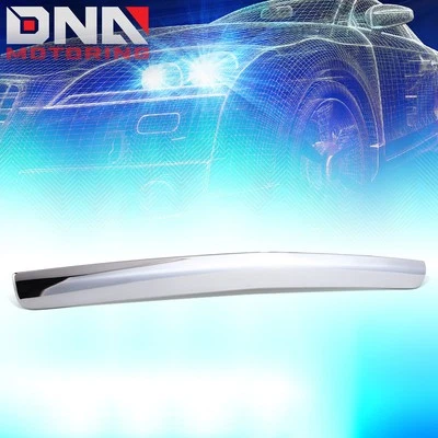 Moldura de cubierta de parachoques cromada lisa delantera estilo OE para Toyota Tundra 2000-2006 Foto 1 de 3