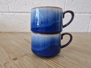 Denby Blue Haze Tea Cups in VGC - Picture 1 of 8