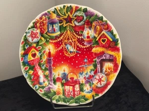 TRES BELLE ASSIETTE EN FAIENCE DE GIEN NOEL 2012 - Bild 1 von 2