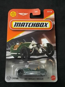 2025 Matchbox 2021 Morgan 3 Wheeler - Picture 1 of 8