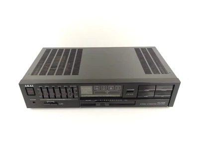 AMPLIFICATORE INTEGRATO AKAI AM-A202 STEREO INTEGRATED AMPLIFIER VINTAGE - Immagine 1 di 4