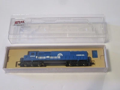 N scale Atlas Conrail #6845 SD -60 Diesel locomotive DCC ready. - Image 1 of 3