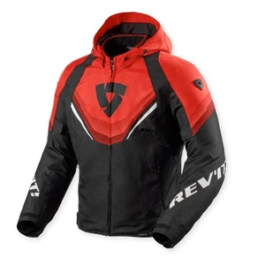 Revit Quantum 3 H2O Moto Motorcycle Motorbike Textile Jacket Black / Red - Picture 1 of 2