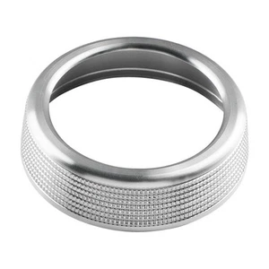Silver Aluminum Alloy Knob Cover Ring for BMW 1 7 X 7Button Controller - Picture 1 of 12