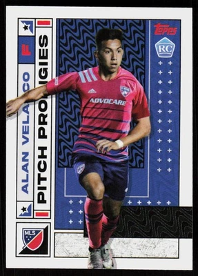 2022 Topps MLS Alan Velasco #62 SOCCER CARD Rookie FC Dallas RC - Image 1 of 2