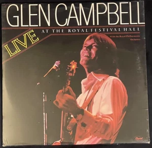 sealed 2Lp GLEN CAMPBELL  Live at The Royal Festival Hall  1977 SWBC 511707 - Picture 1 of 3