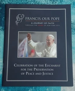 PAPST FRANCIS MADISON SQUARE GARDEN 2015 PROGRAMM - Bild 1 von 2