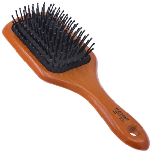 Small Wooden Cushion Brush with Nylon Ball-Tipped Pins - Picture 1 of 4