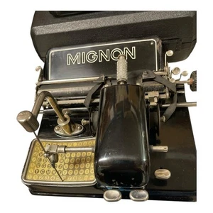 Machine à écrire AEG Mignon années 20 déco - Photo 1/2
