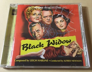 "BLACK WIDOW", 1955 soundtrack composed by Leigh Harline, Intrada CD, NM - Bild 1 von 3