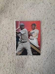 2019 Topps Gold Label Class 2 Red Jackie Robinson Dodgers /50