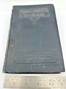 Vtg Podręcznik serwisu radiowego 1928 Międzynarodowa firma podręcznikowa Wielka Brytania UK - Zdjęcie 1 z 12