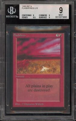 Magic the Gathering MTG Flashfires Beta BGS 9 Mint - Image 1 of 2
