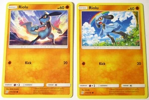 Tarjeta Pokémon Riolu 115/236 y 116/236 S&M Unified Minds 2 - Imagen 1 de 1