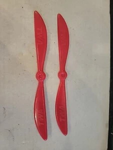 TWA Drink Stirrers Set of 2 Swizzle Sticks Propeller Barware Vintage Aviation - Picture 1 of 3