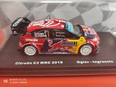 COCHE 1/43, ALTAYA, MODELO CITROEN C3 WRC 2019, OGIER. EN BLISTER. - Imagen 1 de 3