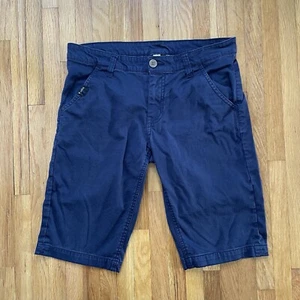 Guess Navy Blue Chino Shorts Size 14 Boys - Picture 1 of 10