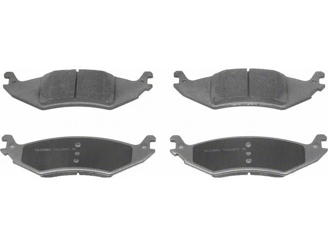 Juego de pastillas de freno traseras Wagner 61QX99Z para Ford E150 2004-2006 Foto 1 de 1