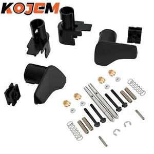 KOJEM Complete Fuel Tank Fairing Handle Kit 30pc For 2004-2017 Volvo VNL Chassis - Picture 1 of 14