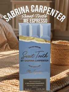 Sabrina Carpenter Sweet Tooth Me Espresso EDP 75ml - New - Not Available In AUS - Picture 1 of 5