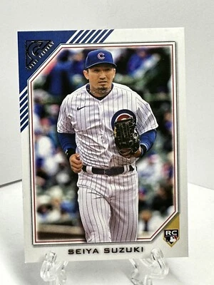 2022 Topps Gallery Baseball Seiya Suzuki RC #137 Chicago Cubs - Image 1 of 2