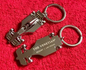 1 (uno) FORMULA 1 GRAN PREMIO LAS VEGAS 2024 VENEZIANO RESORT REGALO PORTACHIAVI METALLO - Foto 1 di 2