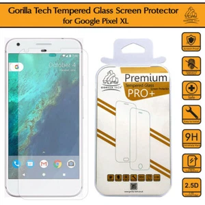Google Pixel XL Genuine Premium Gorilla Tempered Glass Shield Screen Protector - Picture 1 of 12