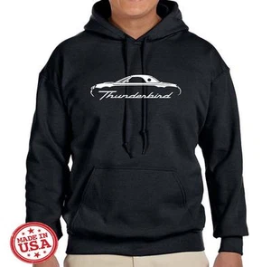 Ford Thunderbird 2002-05 cupé diseño clásico sudadera con capucha envío gratuito - Imagen 1 de 12