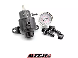 regolatore pressione benzina con raccordi AN6 MECH LAB porta tubo in gomma 8mm - Imagen 1 de 5