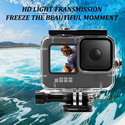 Underwater Diving Waterproof Housing Case Full Cover For GoPro Hero 9/10 Black  - Image 1 of 4