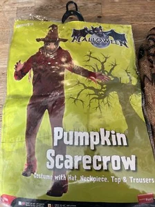 Men’s Halloween Pumpkin Scarecrow Fancy Dress / Large / Read Description ❤️ - Picture 1 of 5
