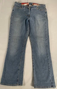 Guess Jeans Starlet Slim Bootcut Women 30x26 Blue Stretch Denim Mid Rise USA - Picture 1 of 12