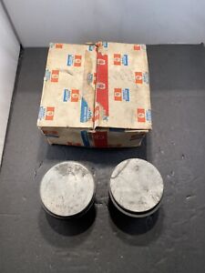Possibly Austin Mini Cooper S 1275 .040 Over BMC Set Of 2 Pistons NOS