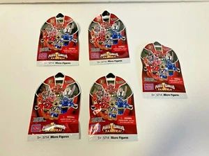 Mega Bloks Power Rangers Series 1 Blind Bags Micro Figure Minifigs New LAST SET - Picture 1 of 3