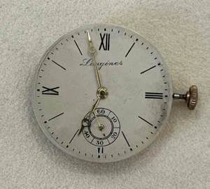 Longines Uhrwerk, Zifferblatt, Krone und Zeiger, Ref. 5100558 und 13.3 - Bild 1 von 8