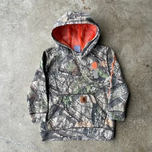 CARHARTT REALTREE CAMO HOODIE KIDS 7 - Picture 1 of 6