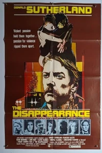 THE DISAPPEARANCE Original Rare Movie Poster Donald Sutherland Francine Racette - Picture 1 of 1