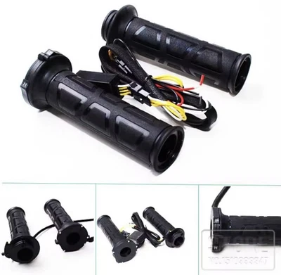 Manopole Riscaldate Per Moto Scooter Universali 22mm Con Regolazione Temperatura - Immagine 1 di 4