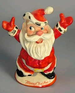 Figura De Colección Kreiss Navidad Feliz Papá Noel 5"H Manos Arriba Japón Feliz Navidad - Imagen 1 de 7