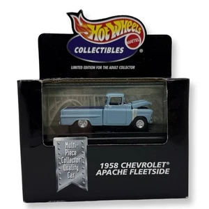 Hot Wheels Collectibles 1958 Chevrolet Apache Fleetside Pickup ungeöffnete Box - Bild 1 von 6